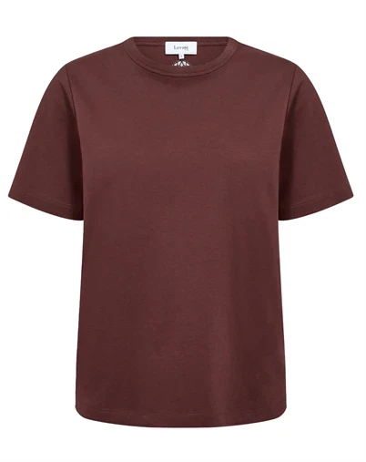 Leveté Room - LR - Paloma 1 T-shirt - Bitter Chocolate
